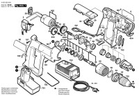 Bosch 0 603 926 642 PSB 9,6 VES-2 Cordless Impact Drill 9.6 V / GB Spare Parts PSB9,6VES-2